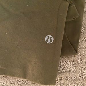 Lulu lemon army green leggings